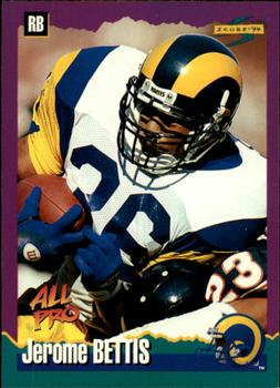 Jerome Bettis Los Angeles Rams 1994 Score NFL All Pro #21
